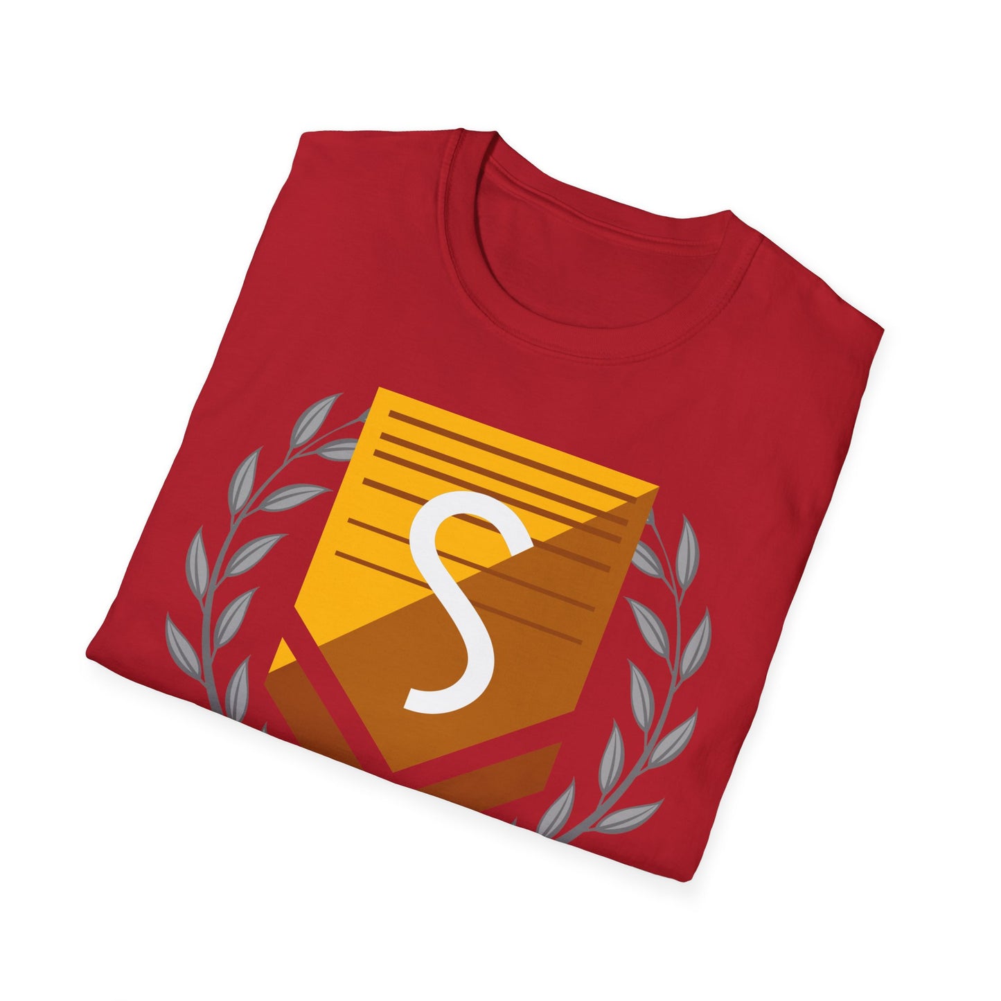 S Class Gray Wreath No Mans Sky themed unisex soft-style tee