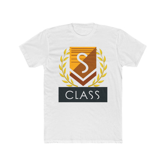 S Class Yellow Wreath No Mans Sky themed Unisex Cotton Crew Tee