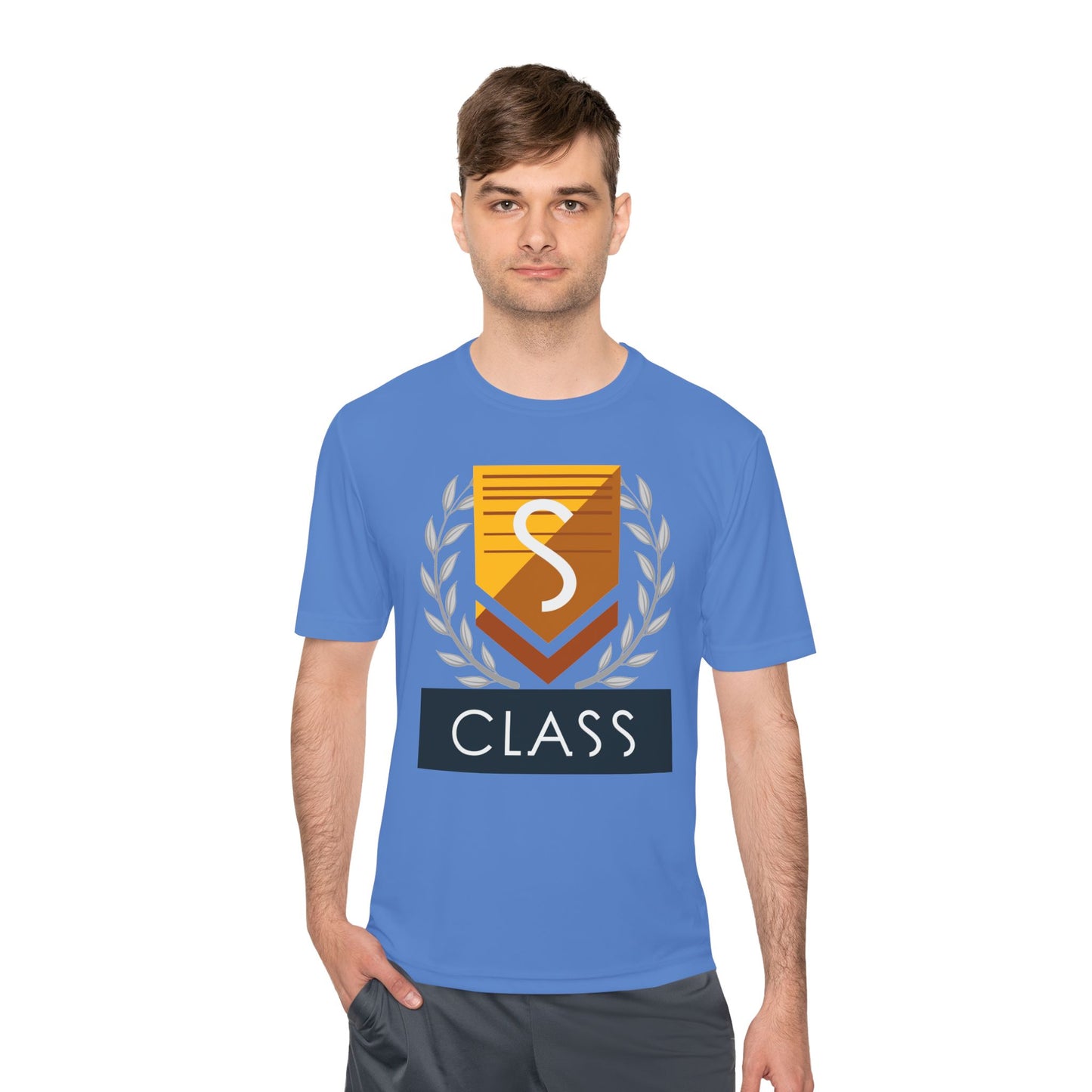 S Class Gray Wreath No Mans Sky themed Unisex Moisture Wicking Tee