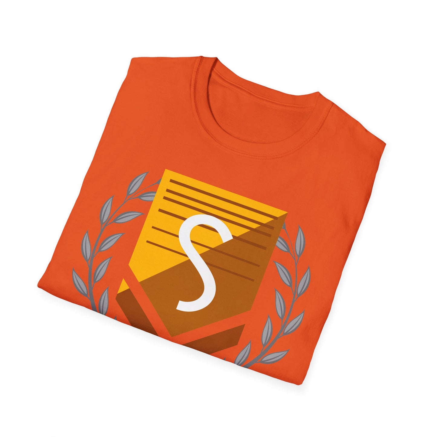 S Class Gray Wreath No Mans Sky themed unisex soft-style tee