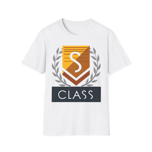 S Class Gray Wreath No Mans Sky themed unisex soft-style tee