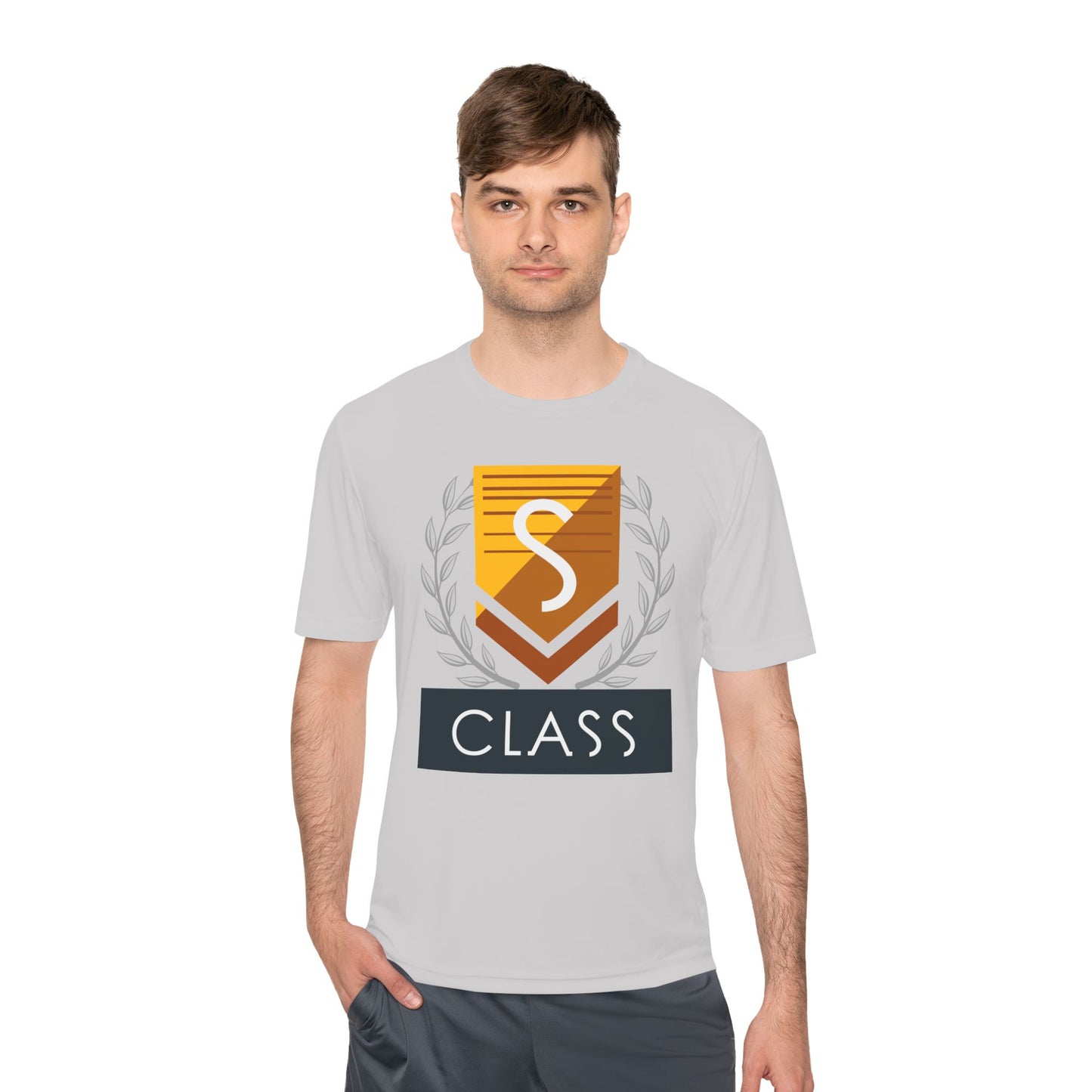 S Class Gray Wreath No Mans Sky themed Unisex Moisture Wicking Tee