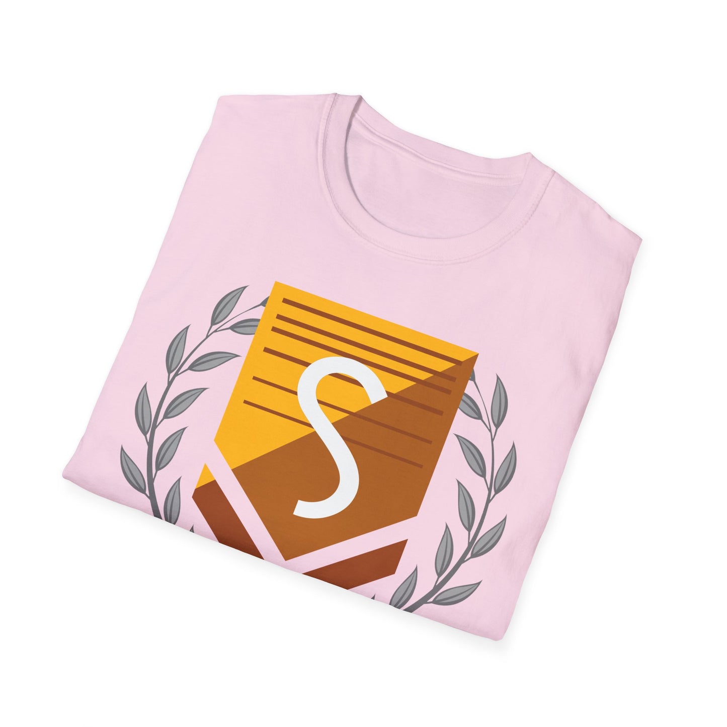 S Class Gray Wreath No Mans Sky themed unisex soft-style tee