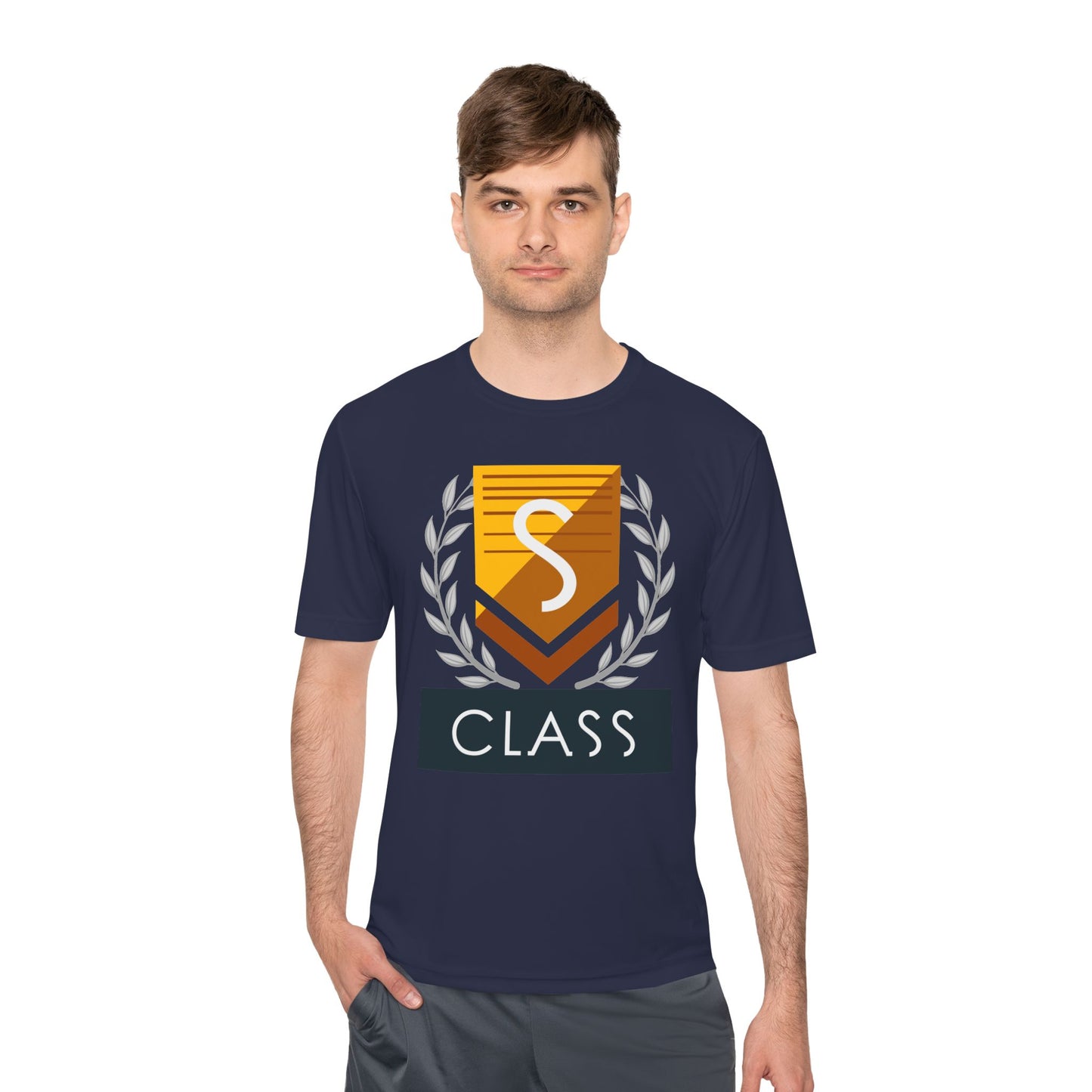 S Class Gray Wreath No Mans Sky themed Unisex Moisture Wicking Tee