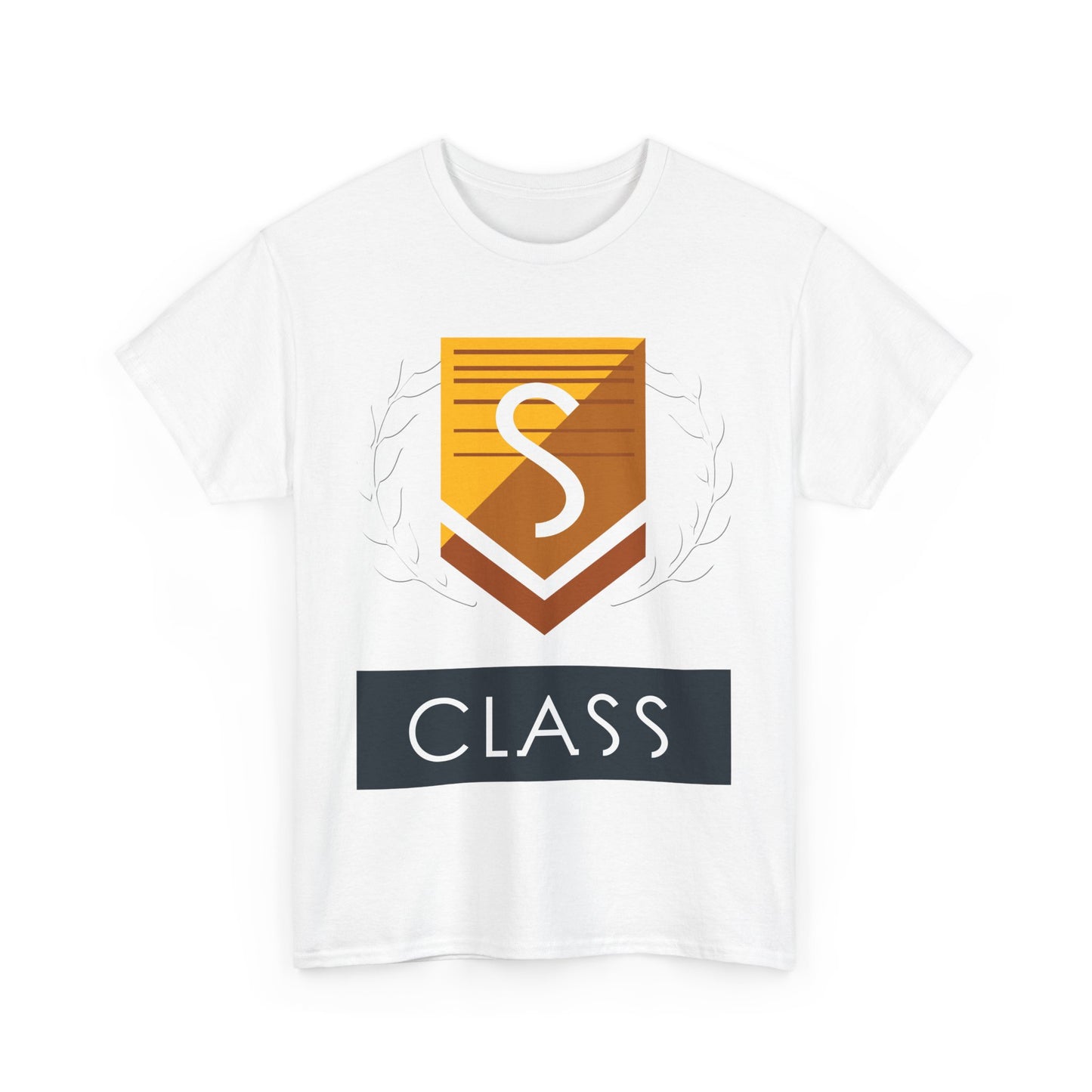 S-class White Wreath No Mans Sky Themed Unisex Heavy Cotton Tee