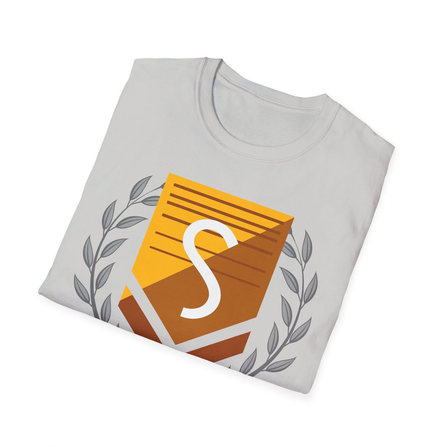 S Class Gray Wreath No Mans Sky themed unisex soft-style tee