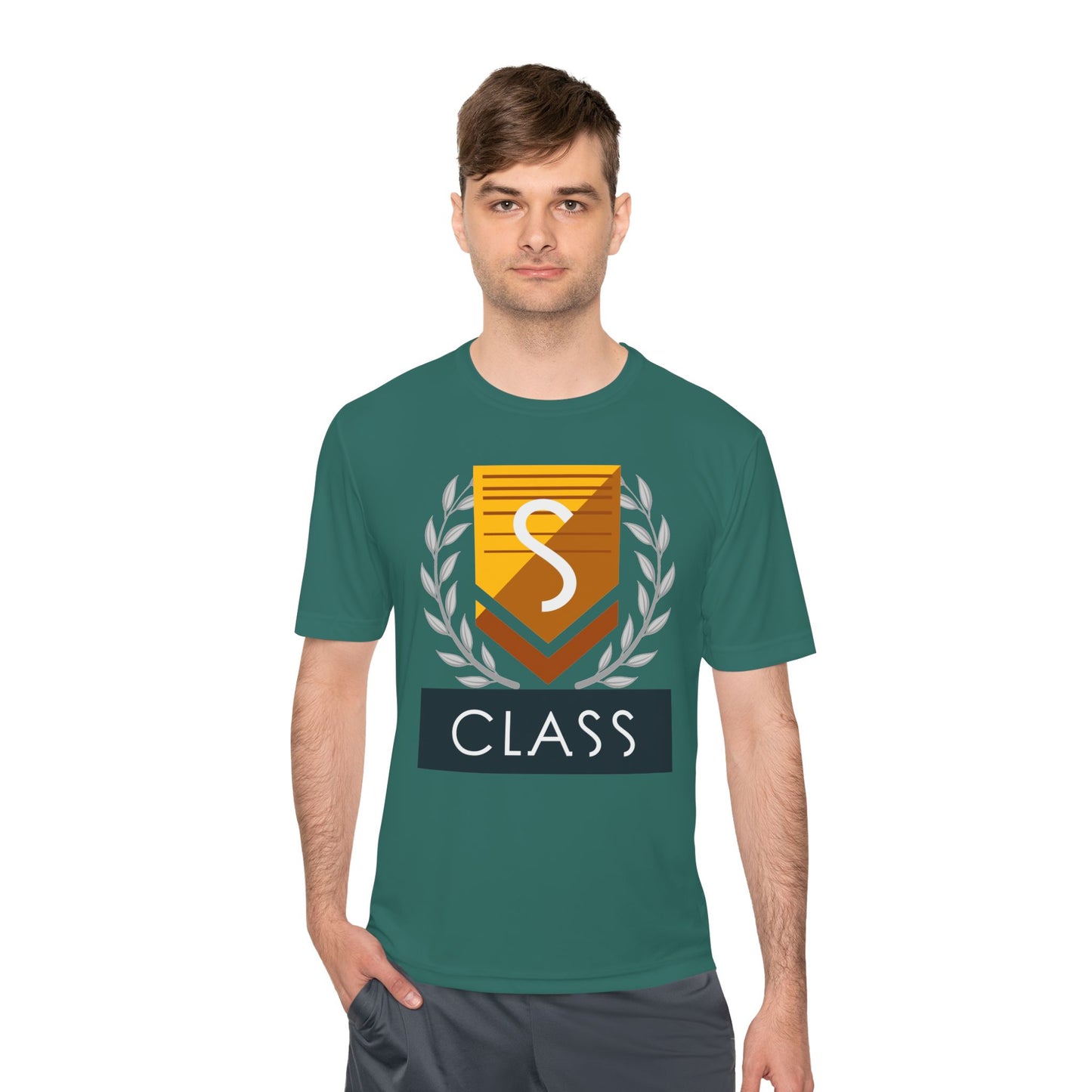 S Class Gray Wreath No Mans Sky themed Unisex Moisture Wicking Tee