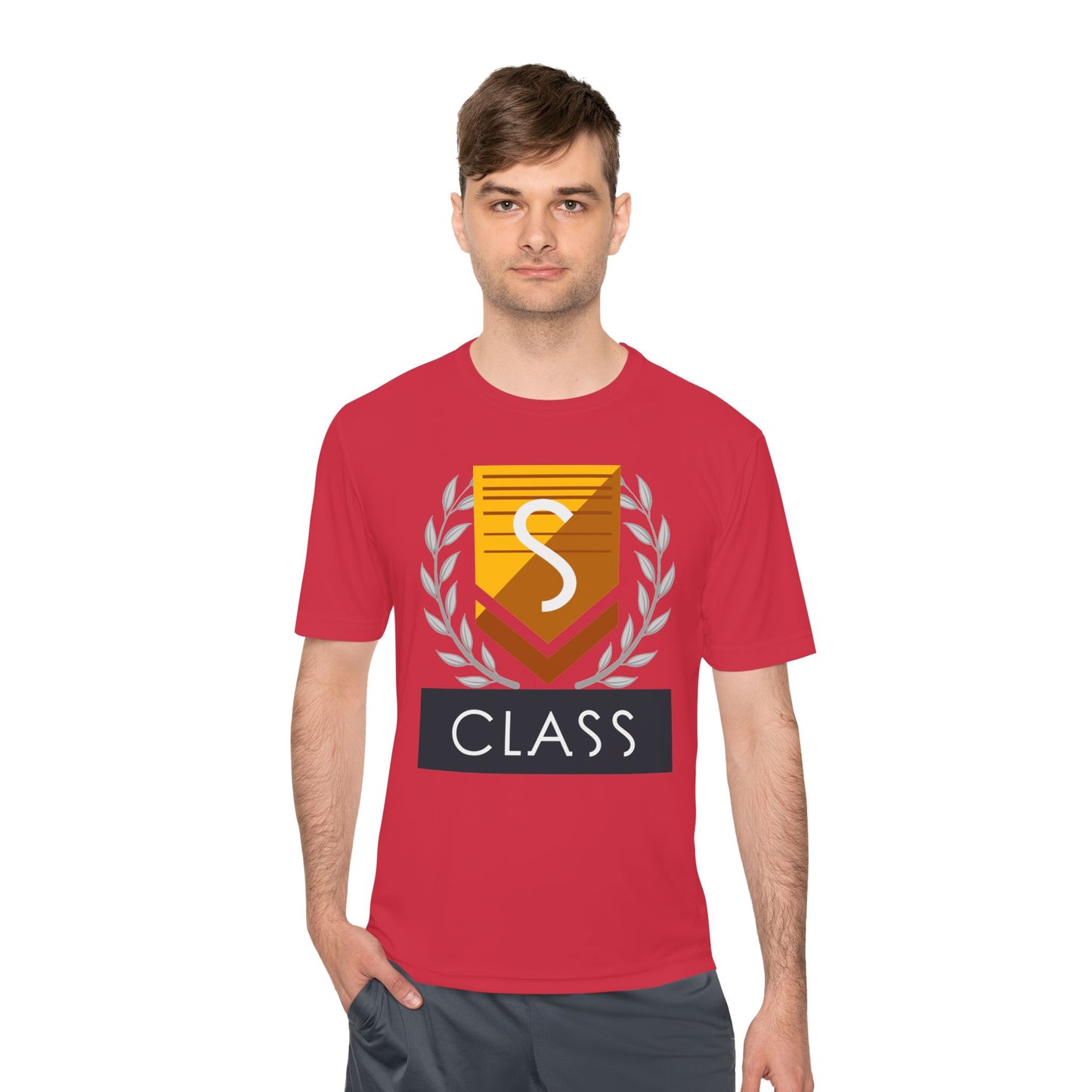 S Class Gray Wreath No Mans Sky themed Unisex Moisture Wicking Tee