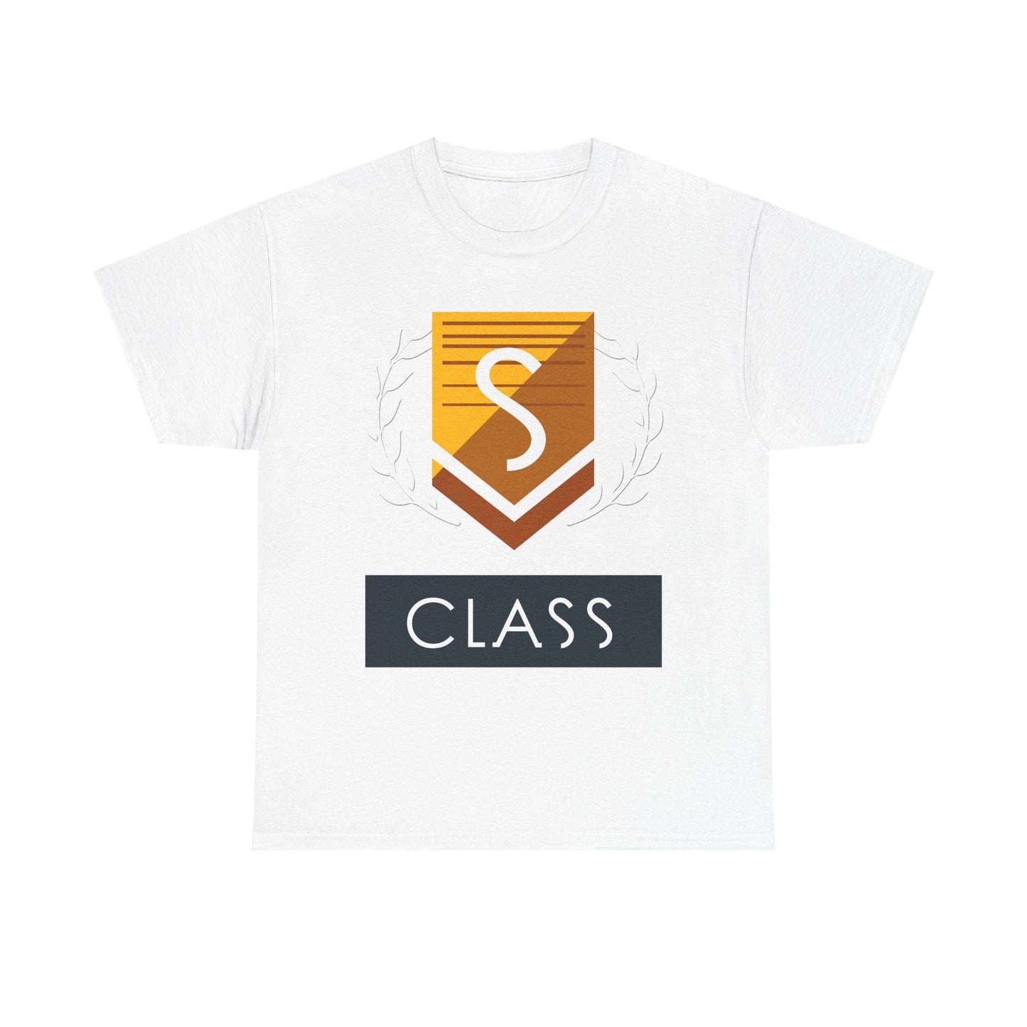 S-class White Wreath No Mans Sky Themed Unisex Heavy Cotton Tee