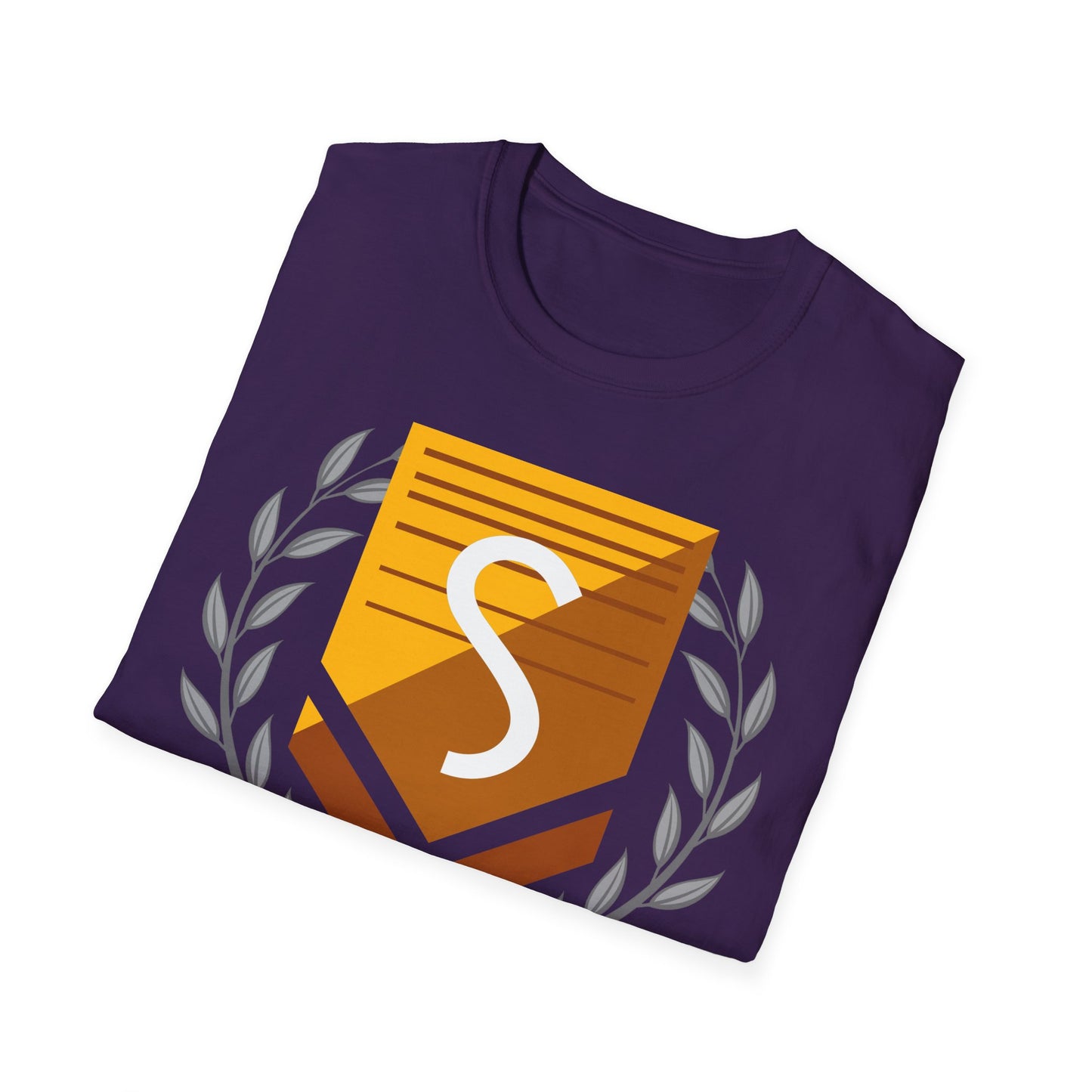 S Class Gray Wreath No Mans Sky themed unisex soft-style tee