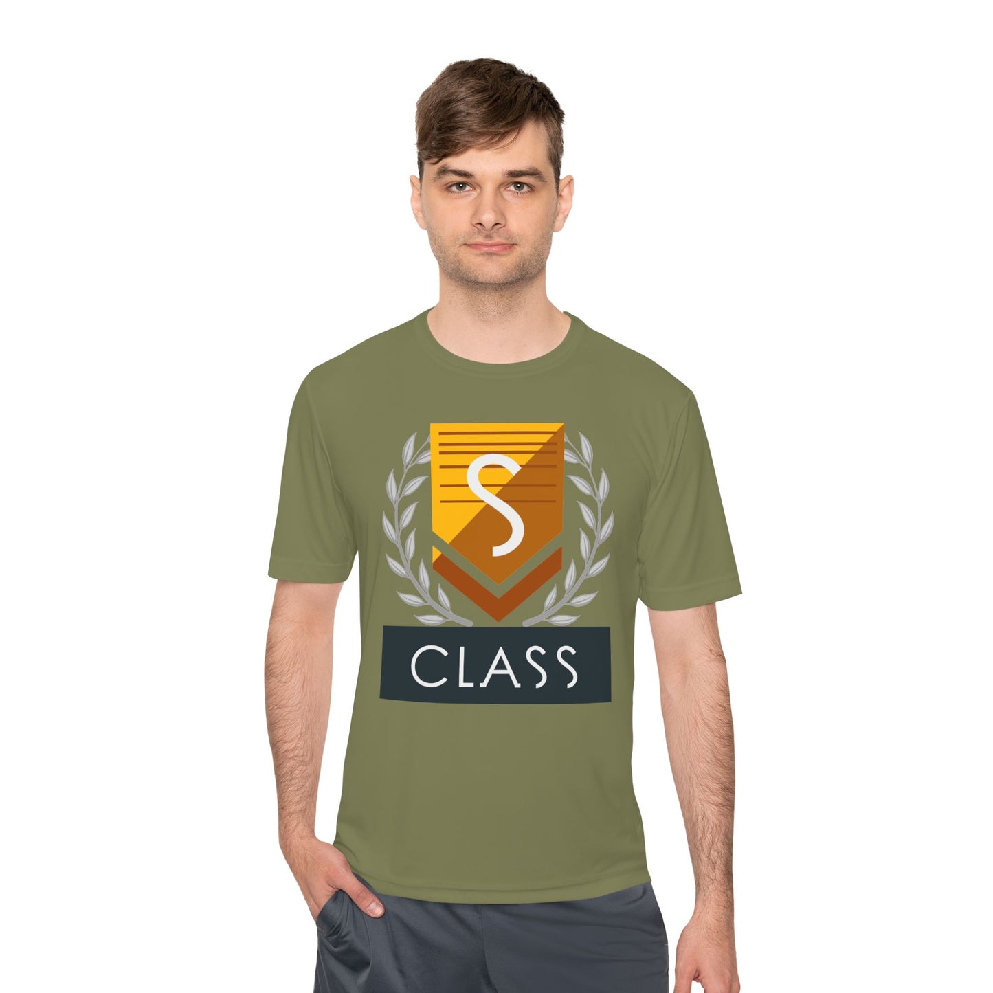 S Class Gray Wreath No Mans Sky themed Unisex Moisture Wicking Tee