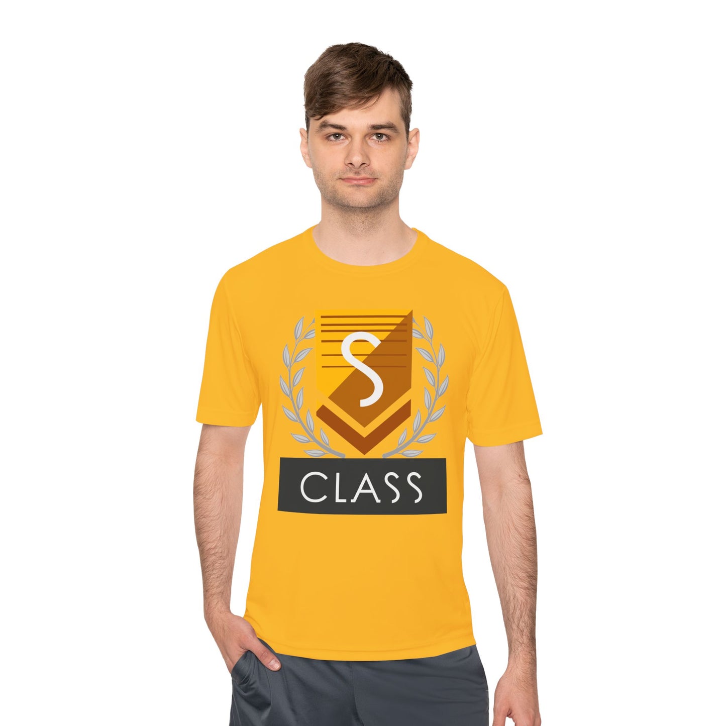 S Class Gray Wreath No Mans Sky themed Unisex Moisture Wicking Tee