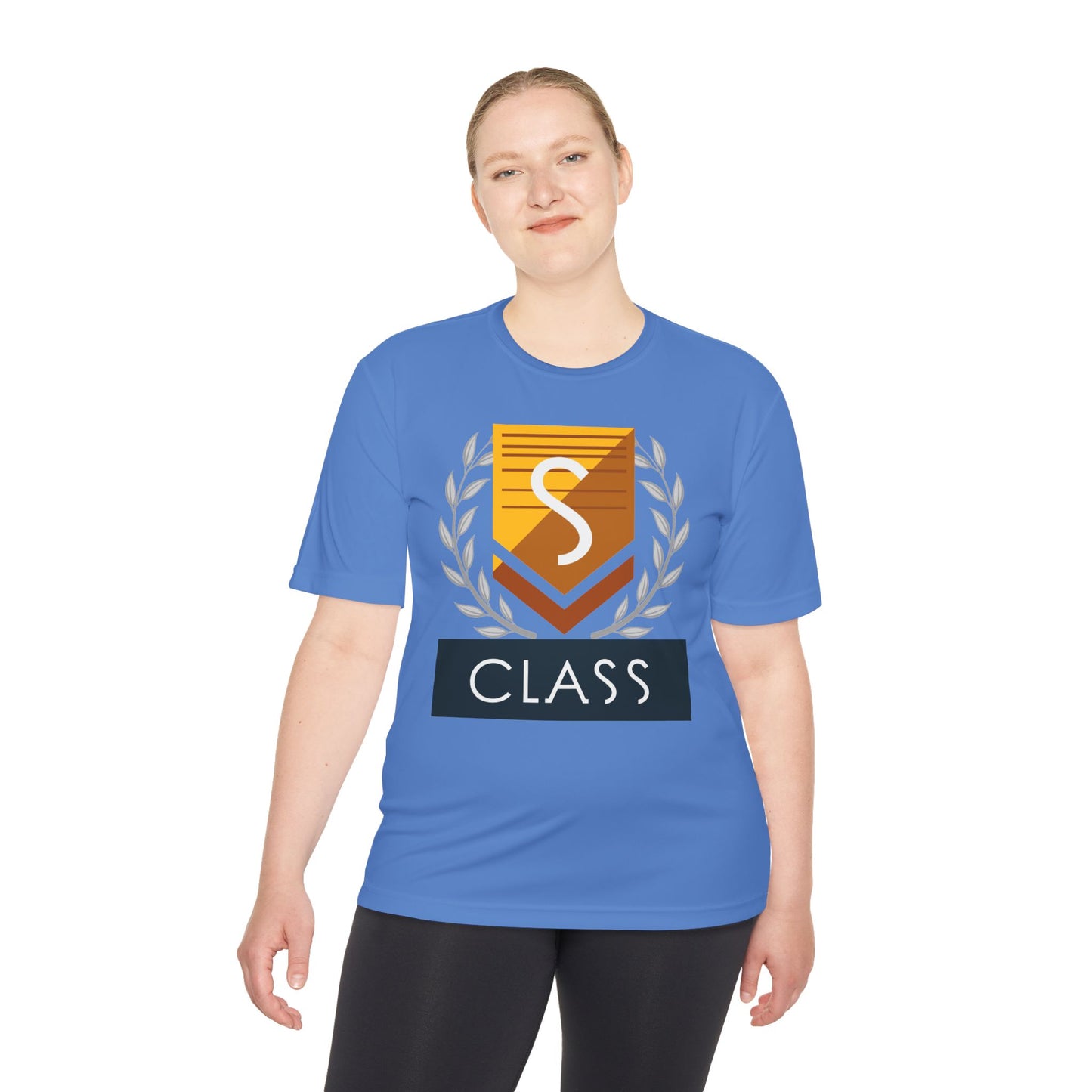 S Class Gray Wreath No Mans Sky themed Unisex Moisture Wicking Tee