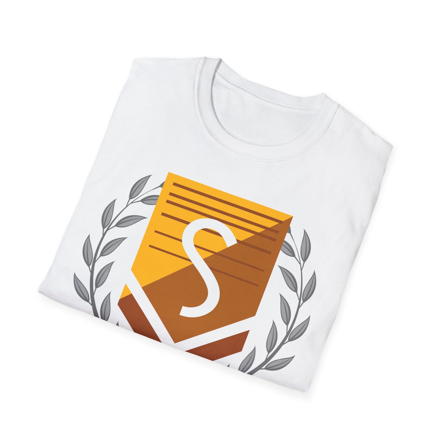 S Class Gray Wreath No Mans Sky themed unisex soft-style tee